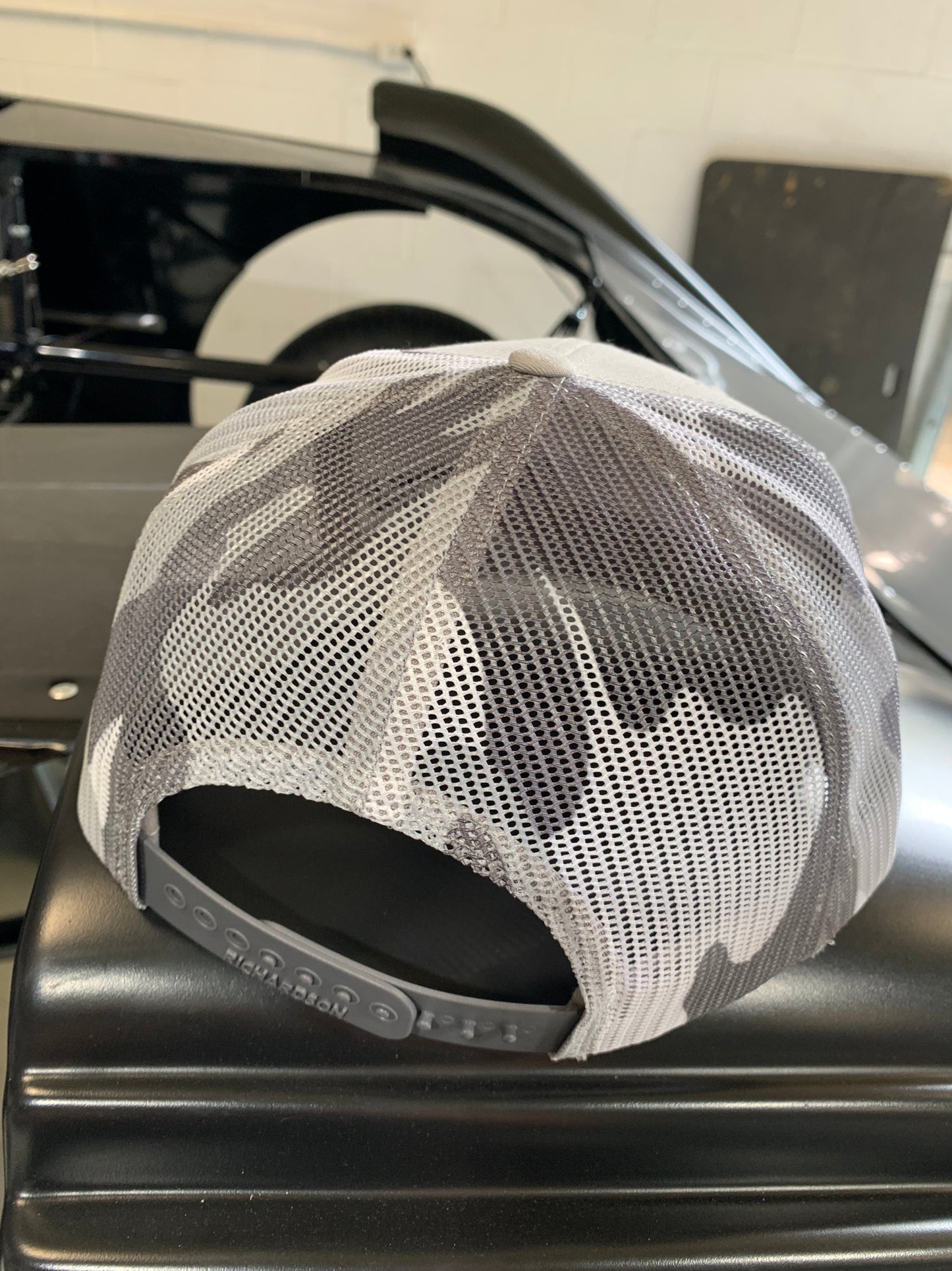 HTF Trucker Hat - Gray Camo