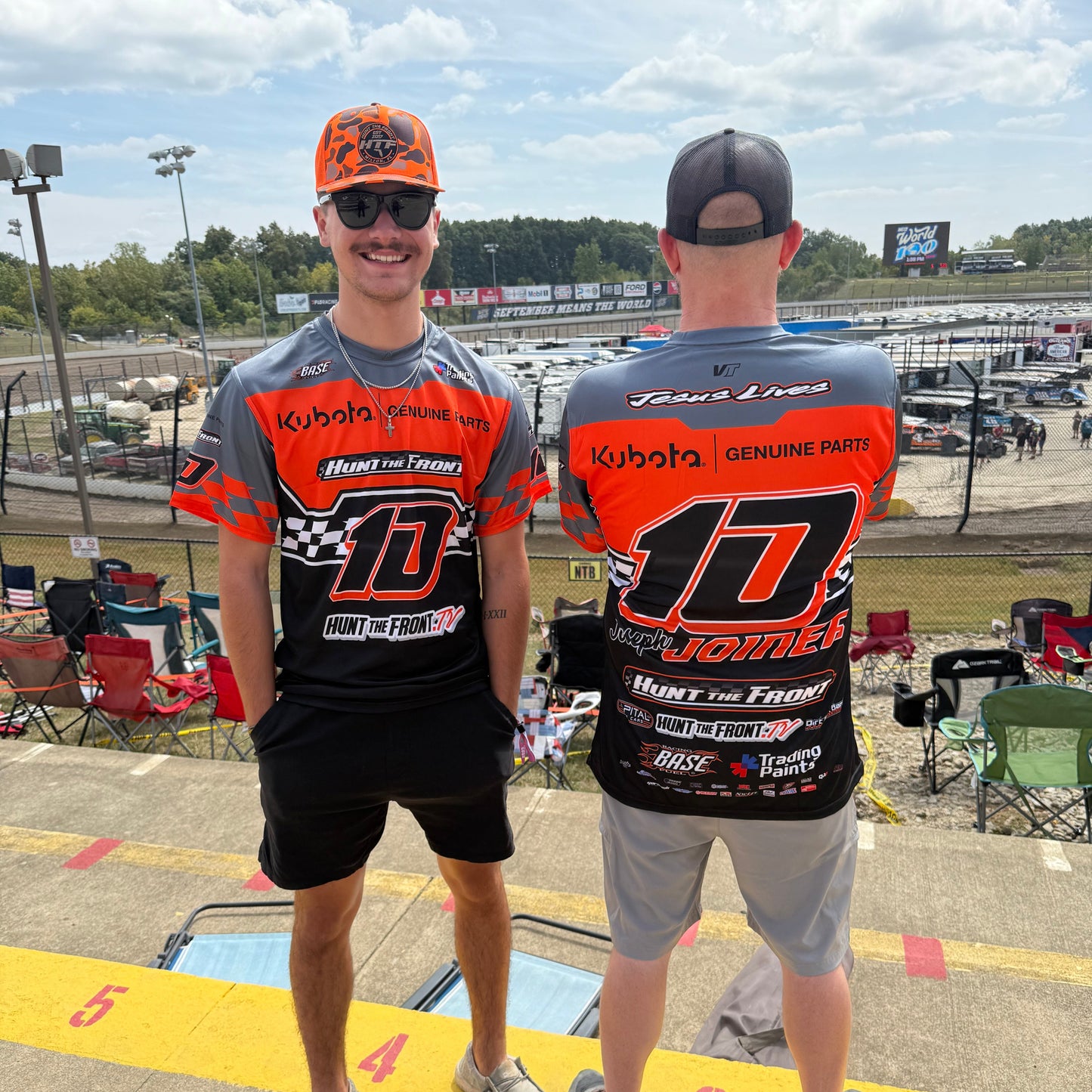 Orange Sublimated Shirt