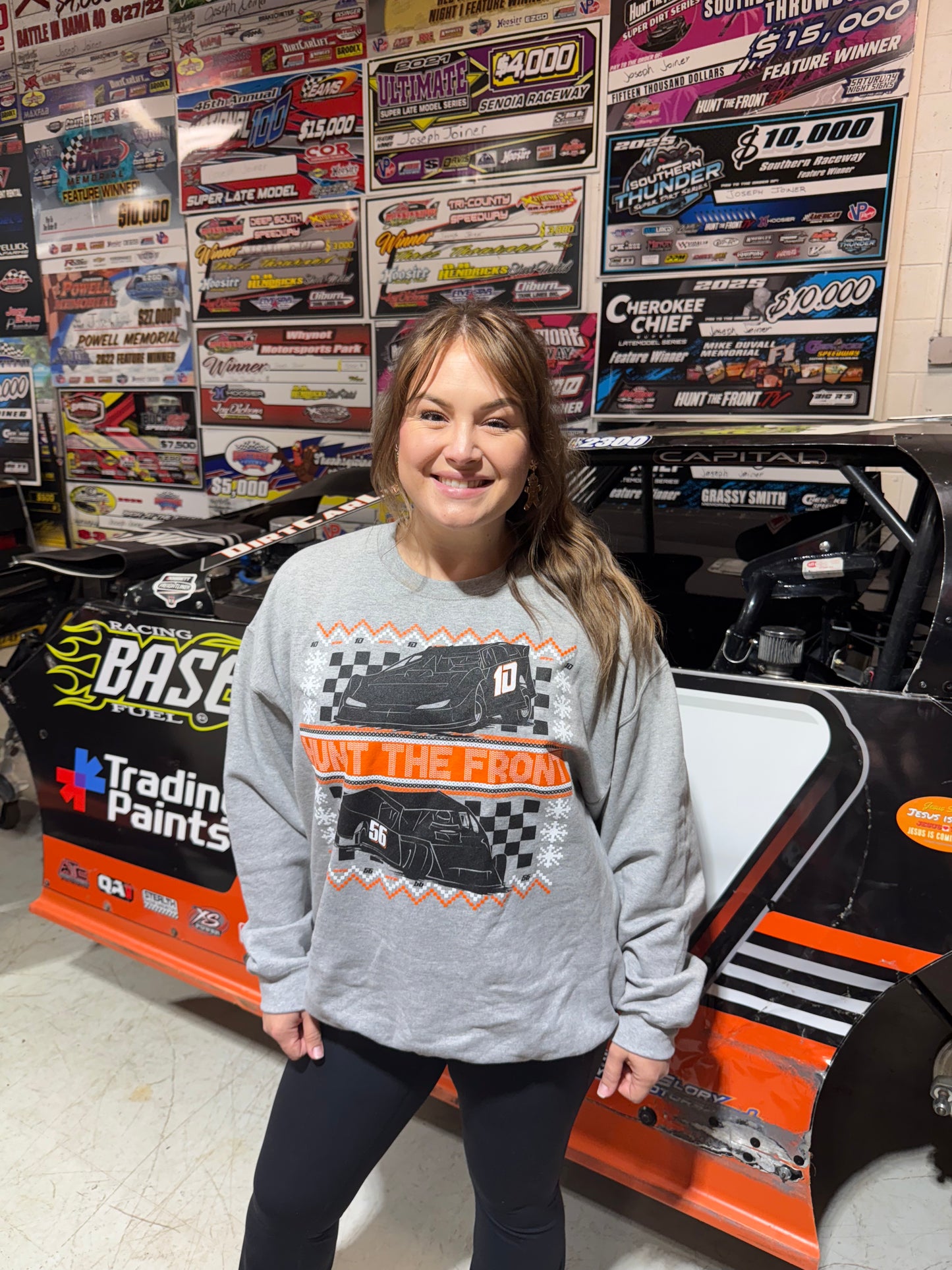 Hunt The Front Christmas Sweater