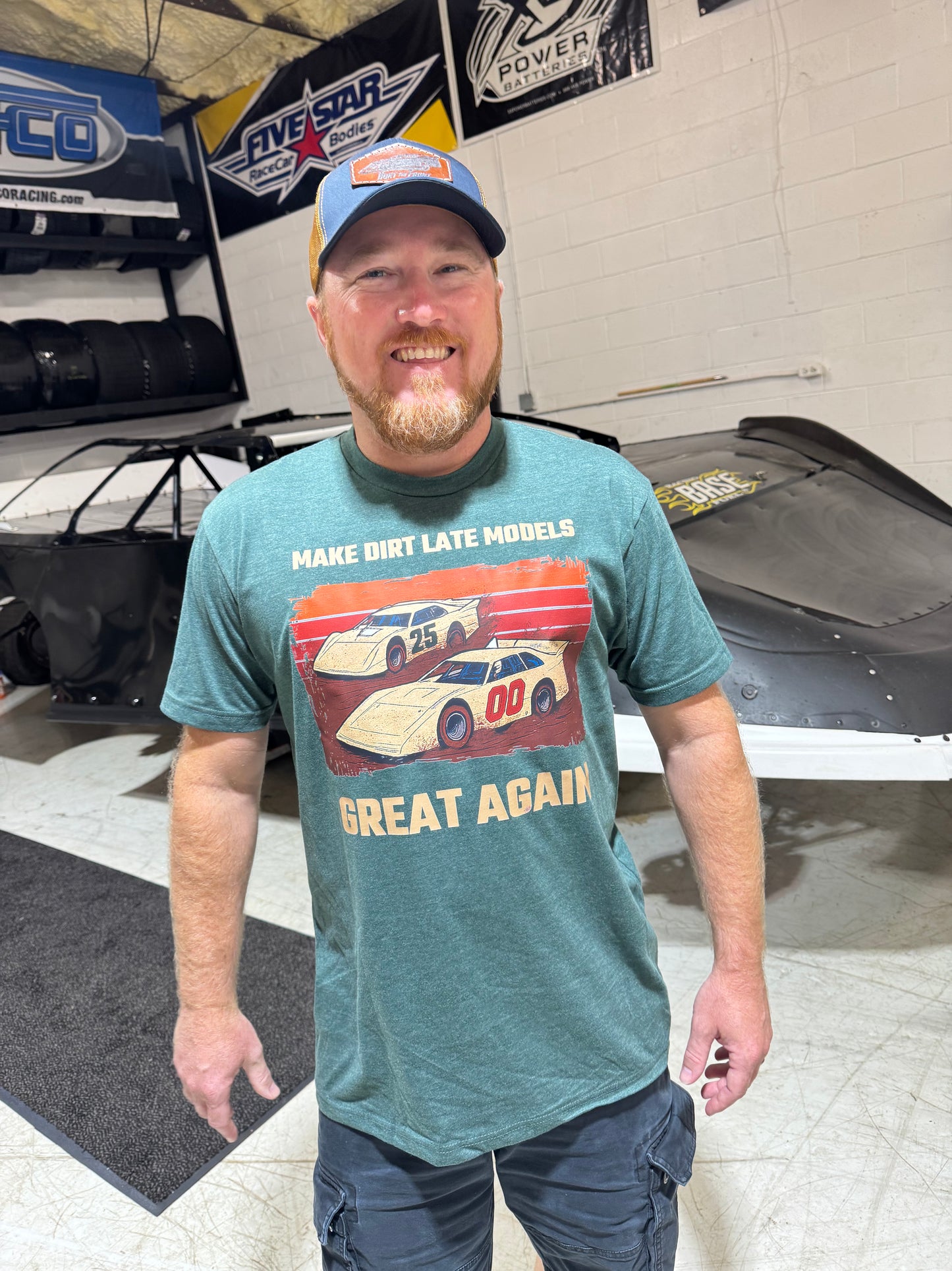 Make Dirt Late Models Great Again T-shirt