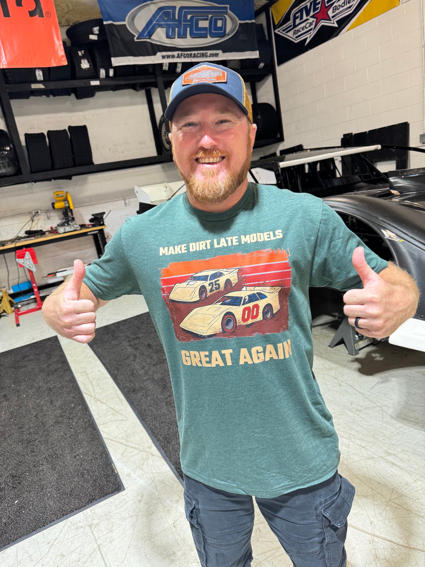 Make Dirt Late Models Great Again T-shirt