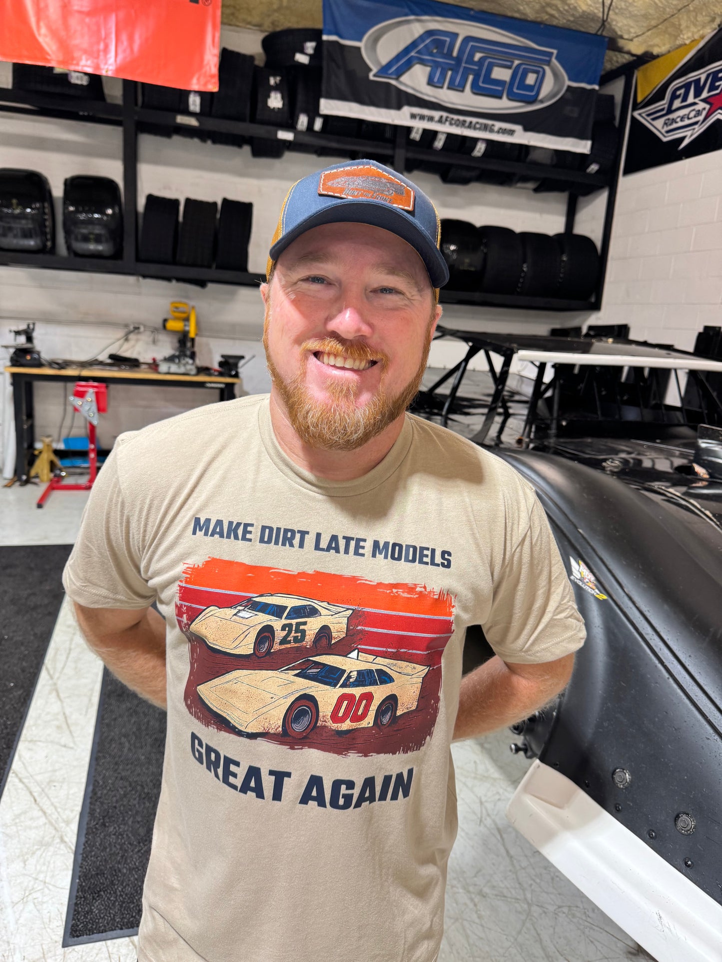 Make Dirt Late Models Great Again T-shirt
