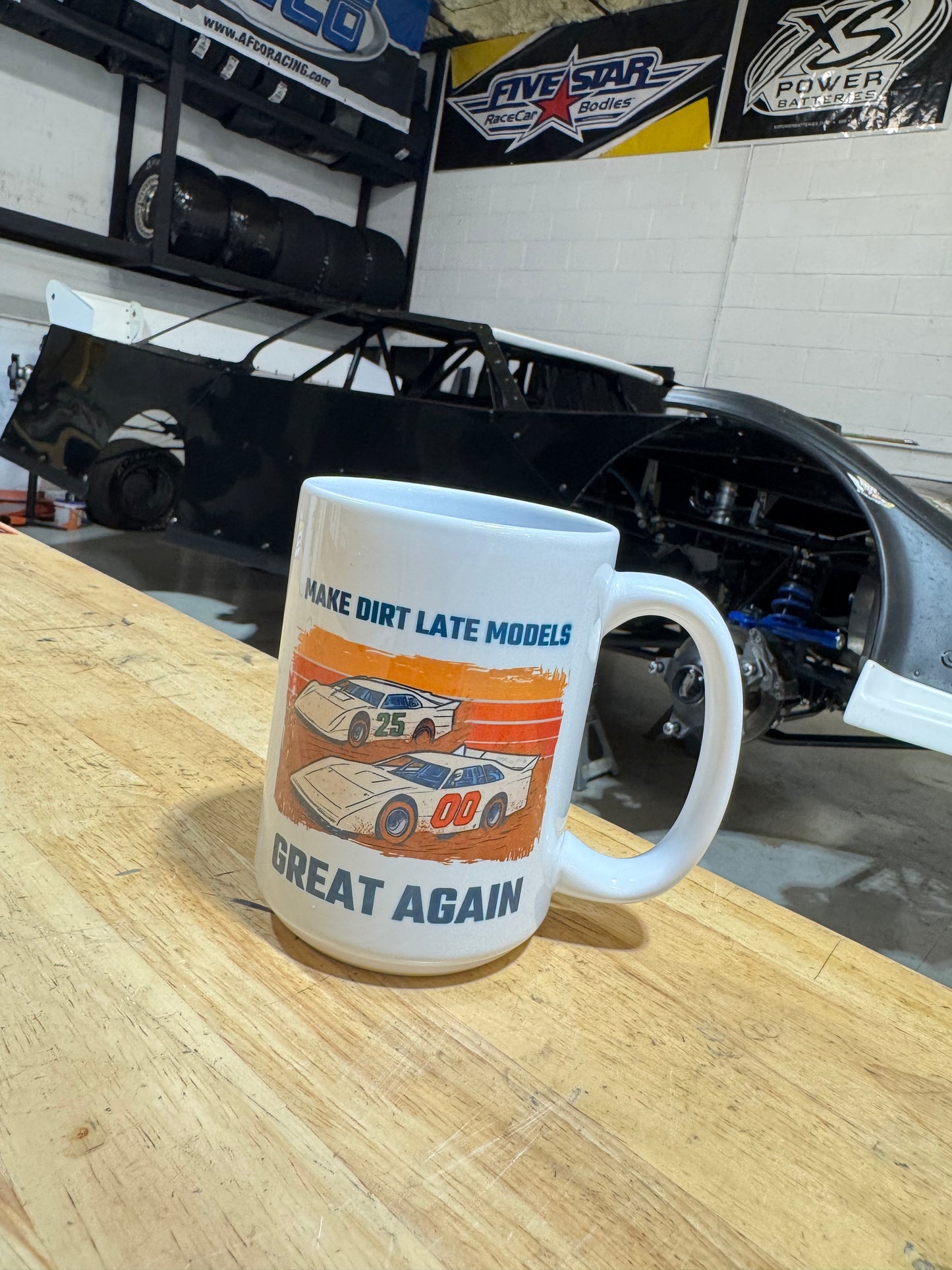 Make Dirt Late Models Great Again Coffee Mug