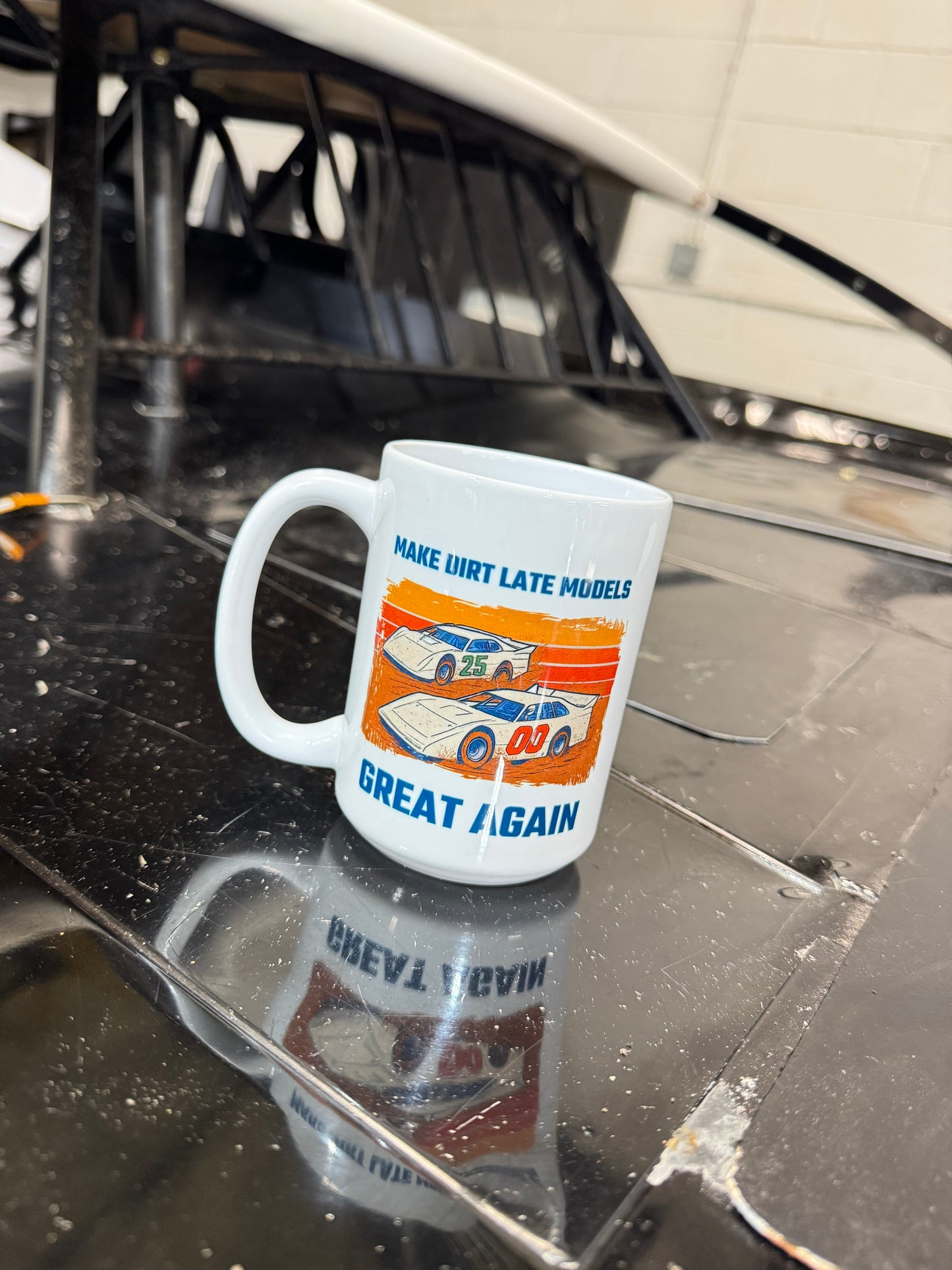 Make Dirt Late Models Great Again Coffee Mug