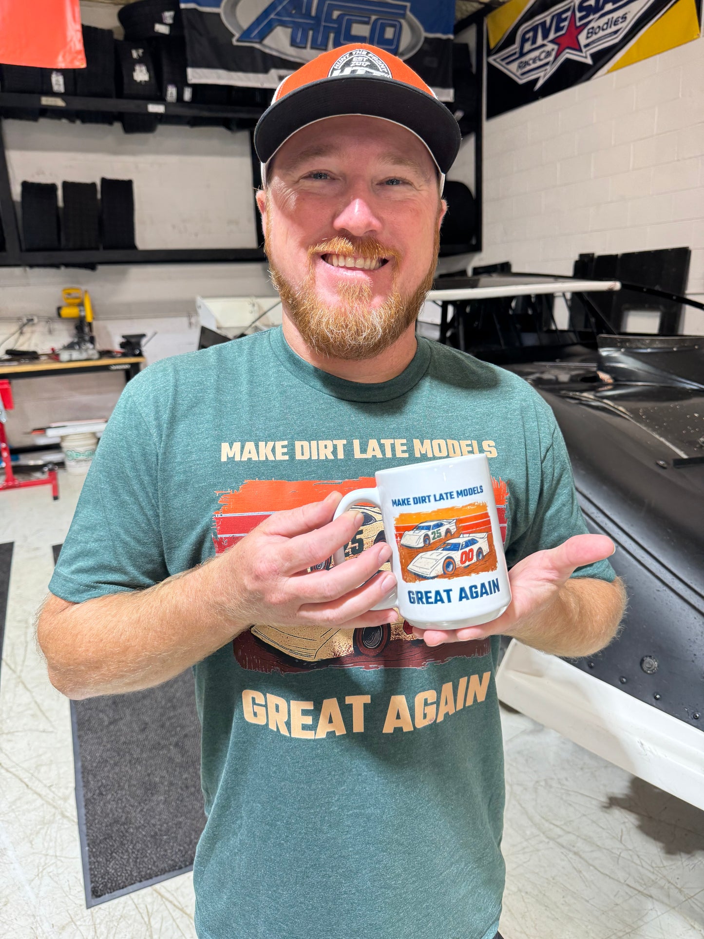 Make Dirt Late Models Great Again Coffee Mug