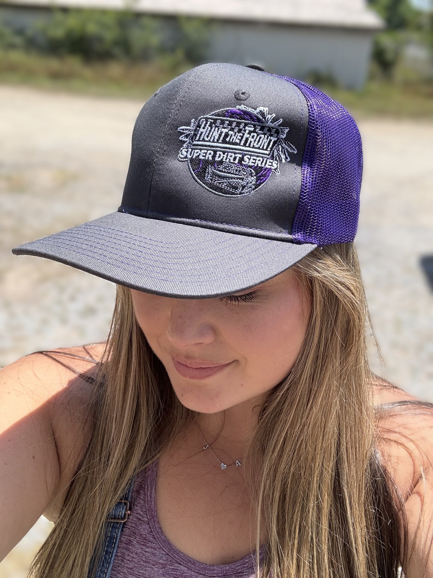 HTF Super Dirt Series Trucker Hat - Purple