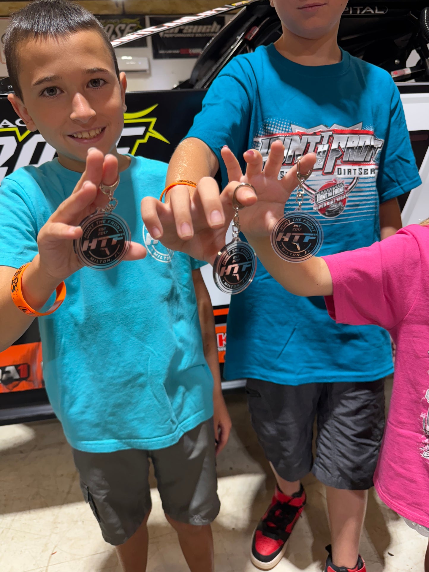 HTF Florida Logo Keychains