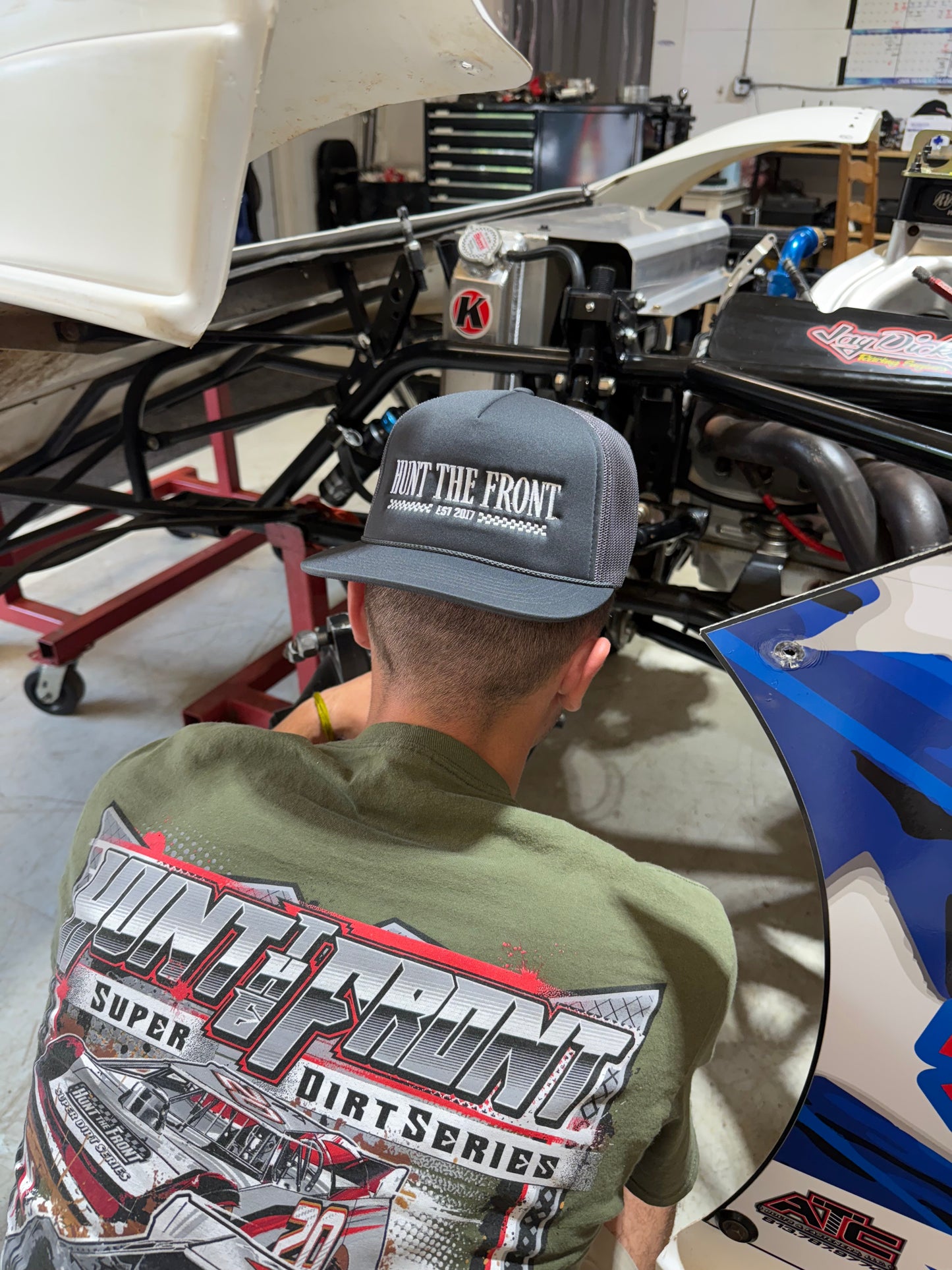 Hunt The Front Foam Trucker Hat