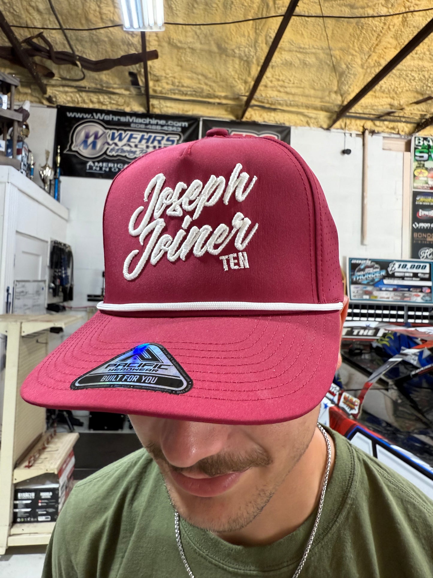 Berry Rope Hat -Joseph Joiner Ten