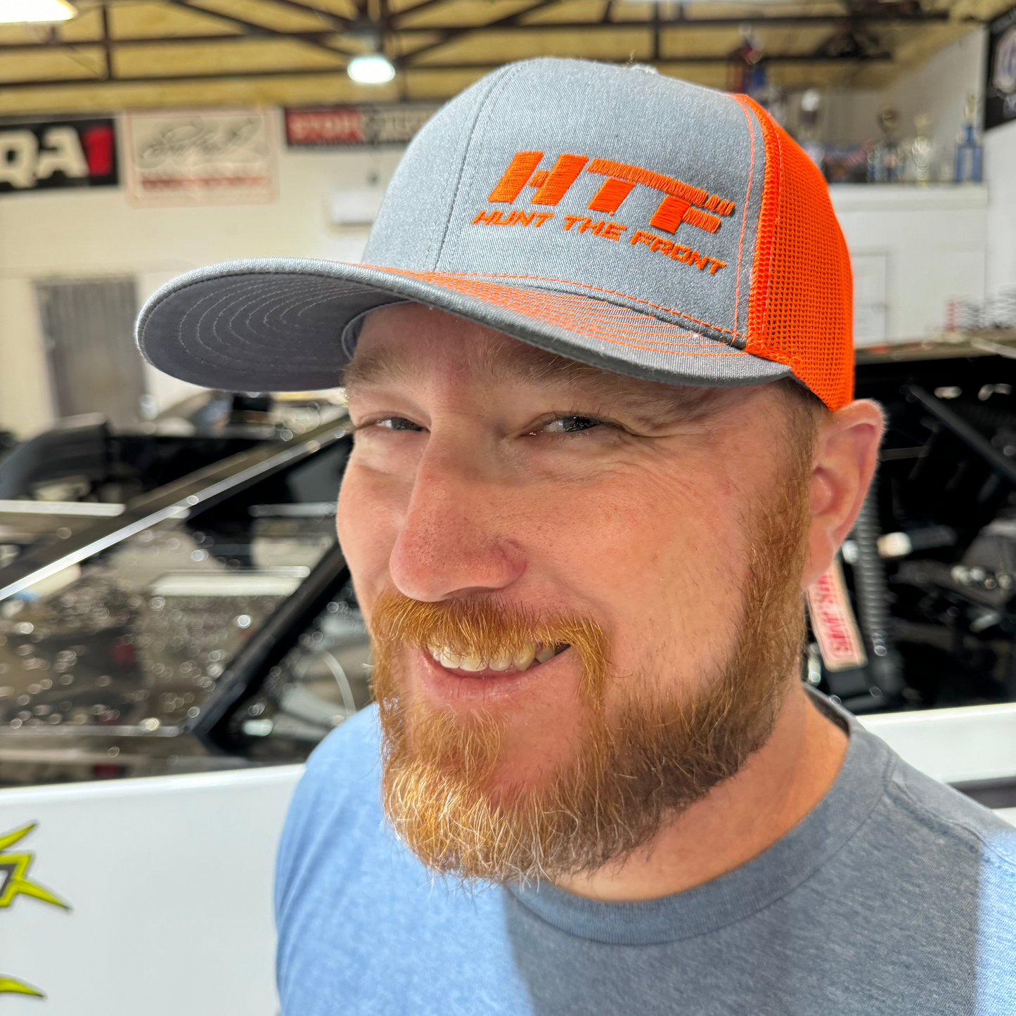 Orange HTF Trucker Hat