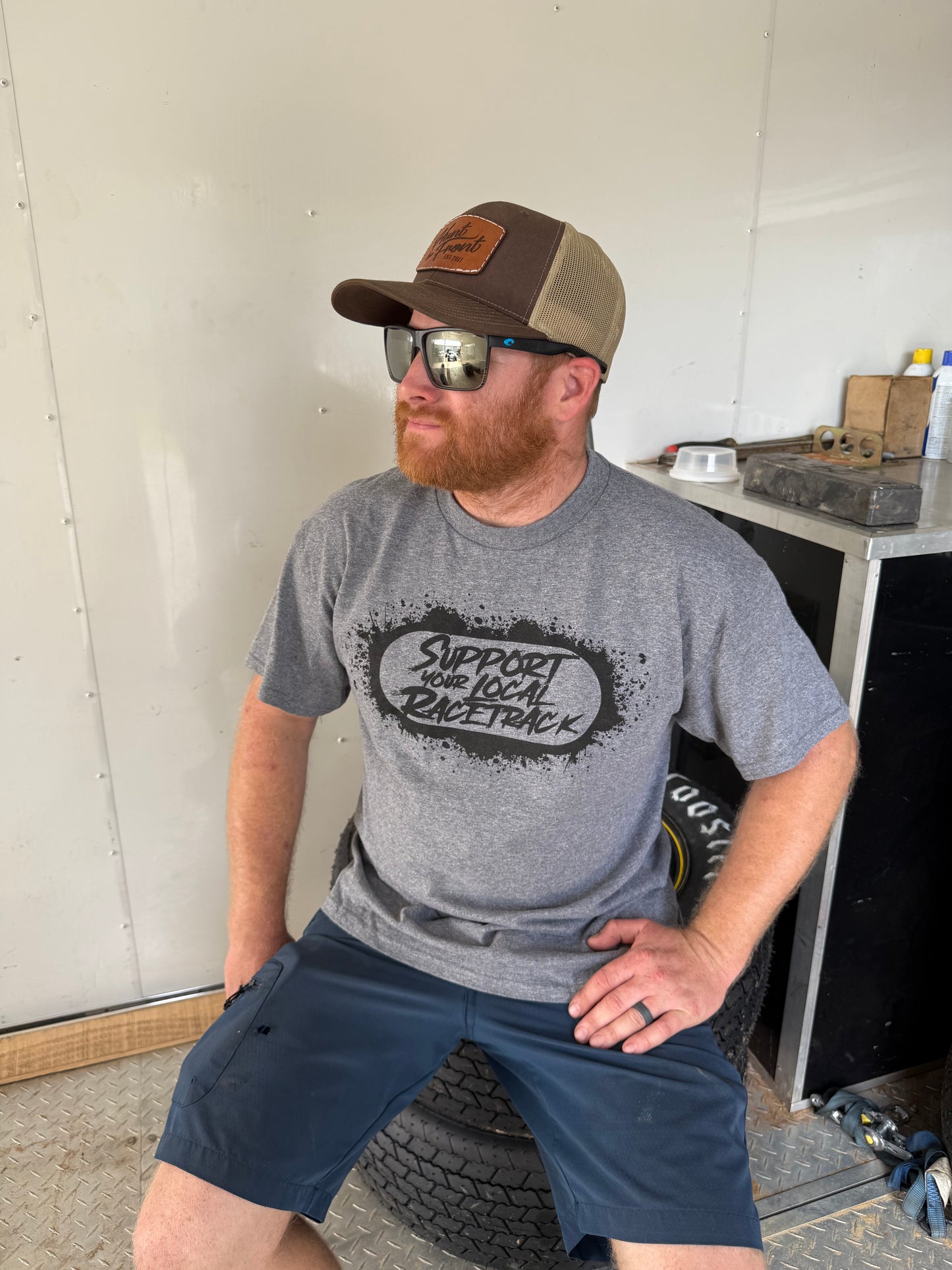 Support Your Local Racetrack Shop Tee