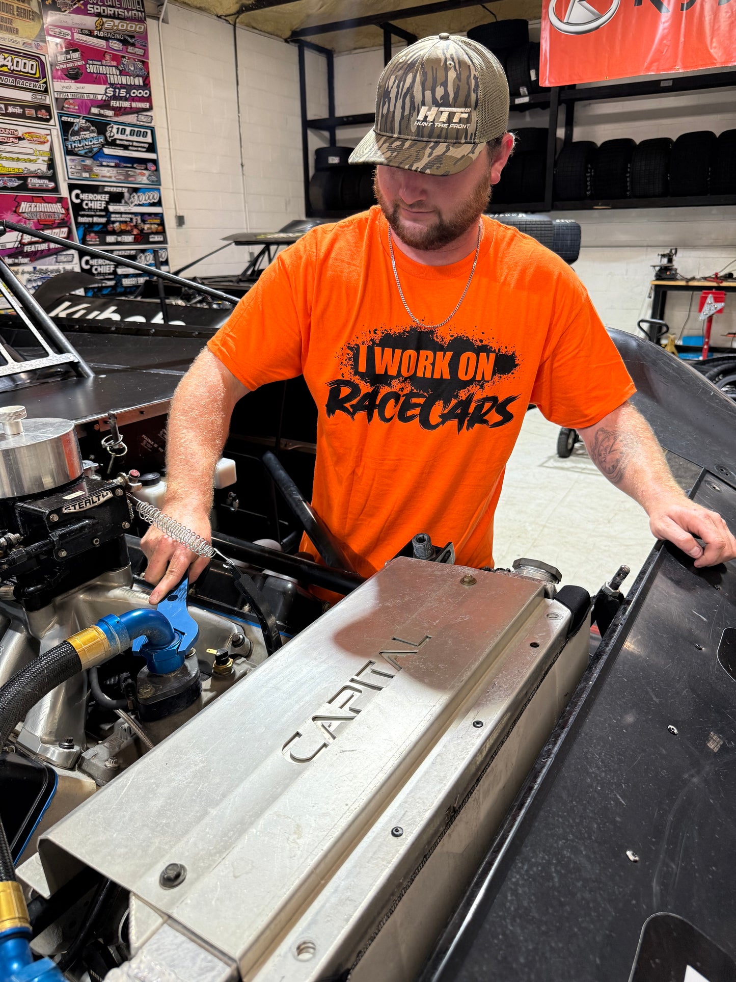 I Work On Racecars T-Shirt