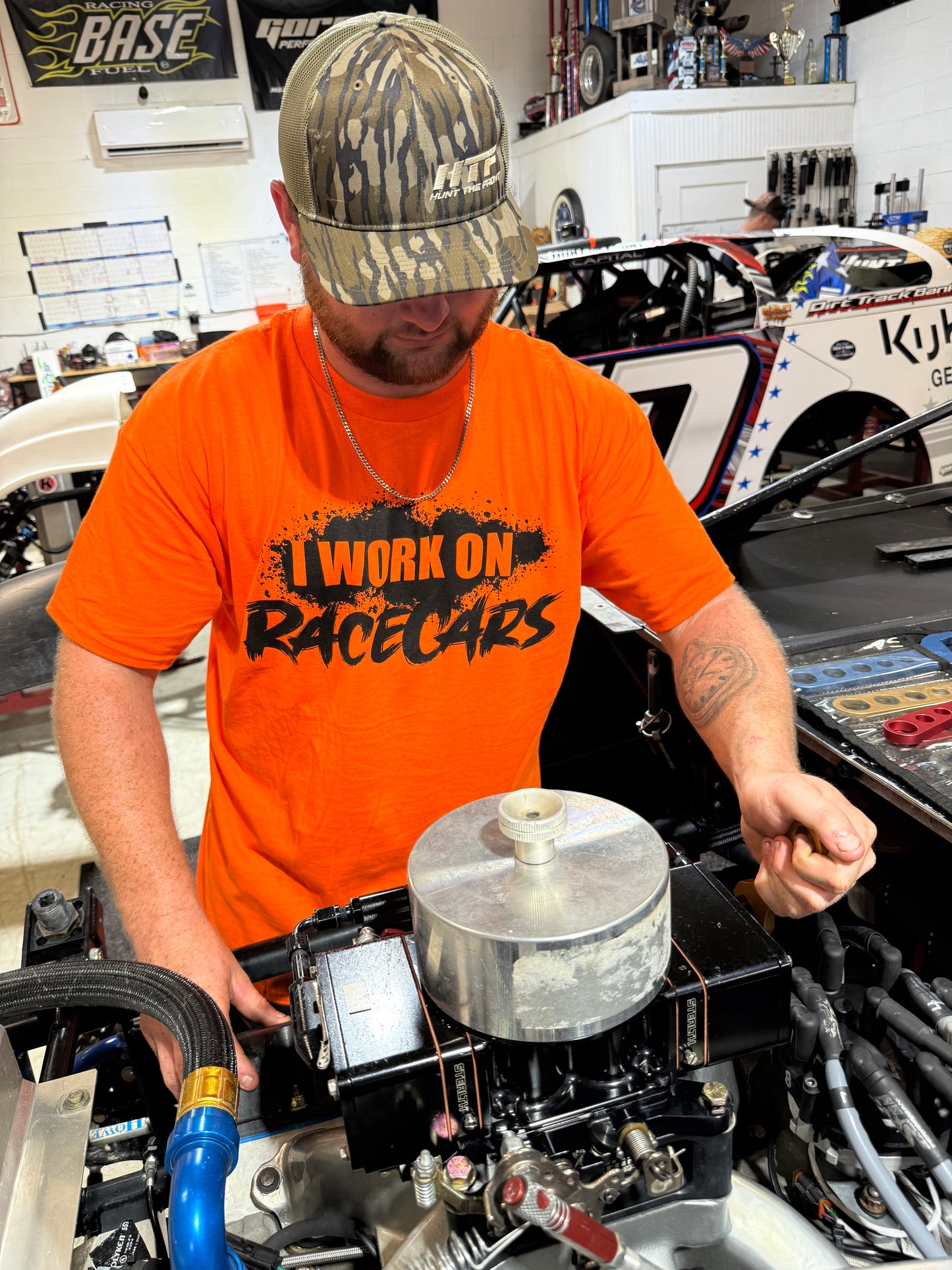 I Work On Racecars T-Shirt