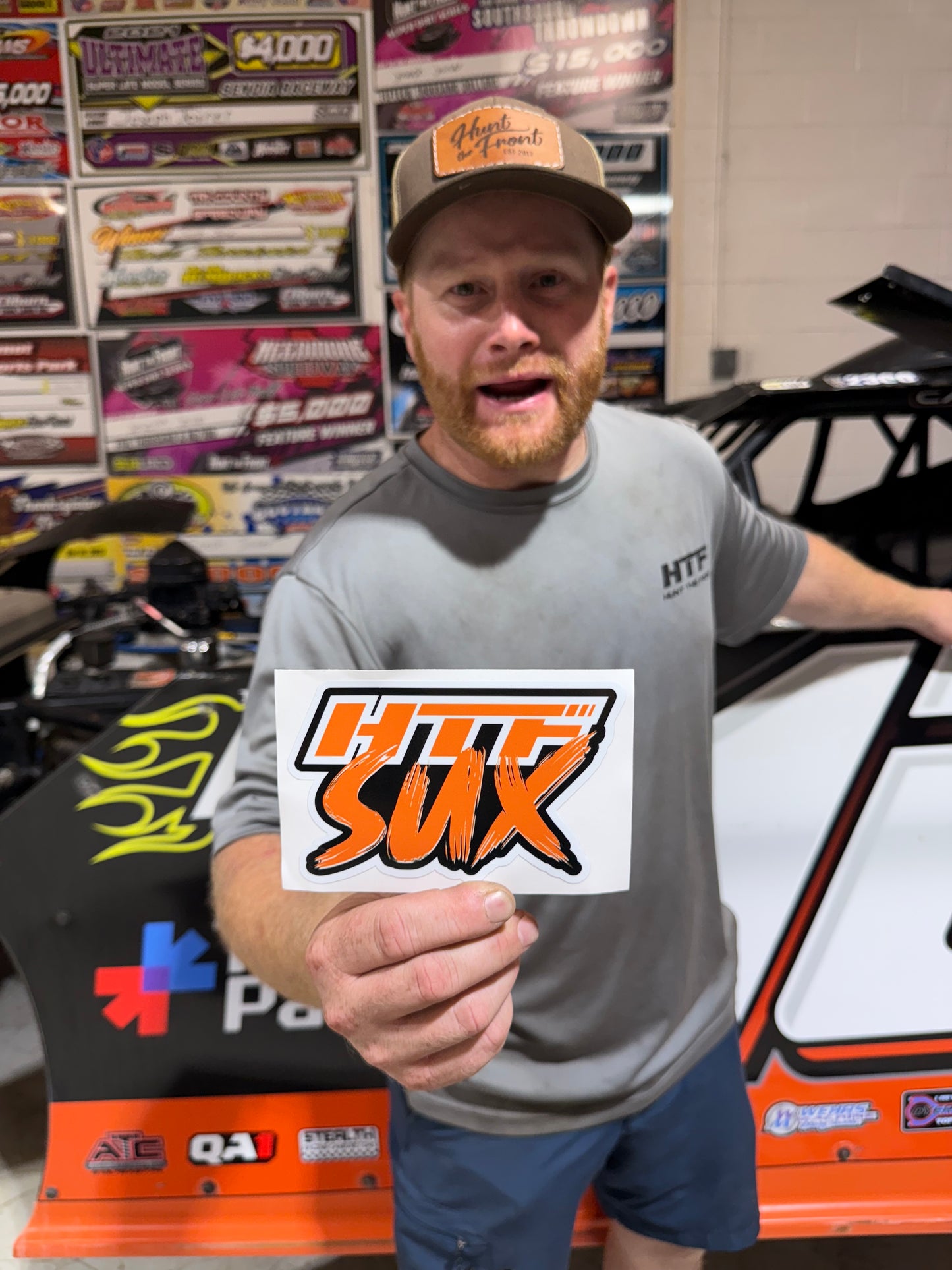 HTF Sux Decal
