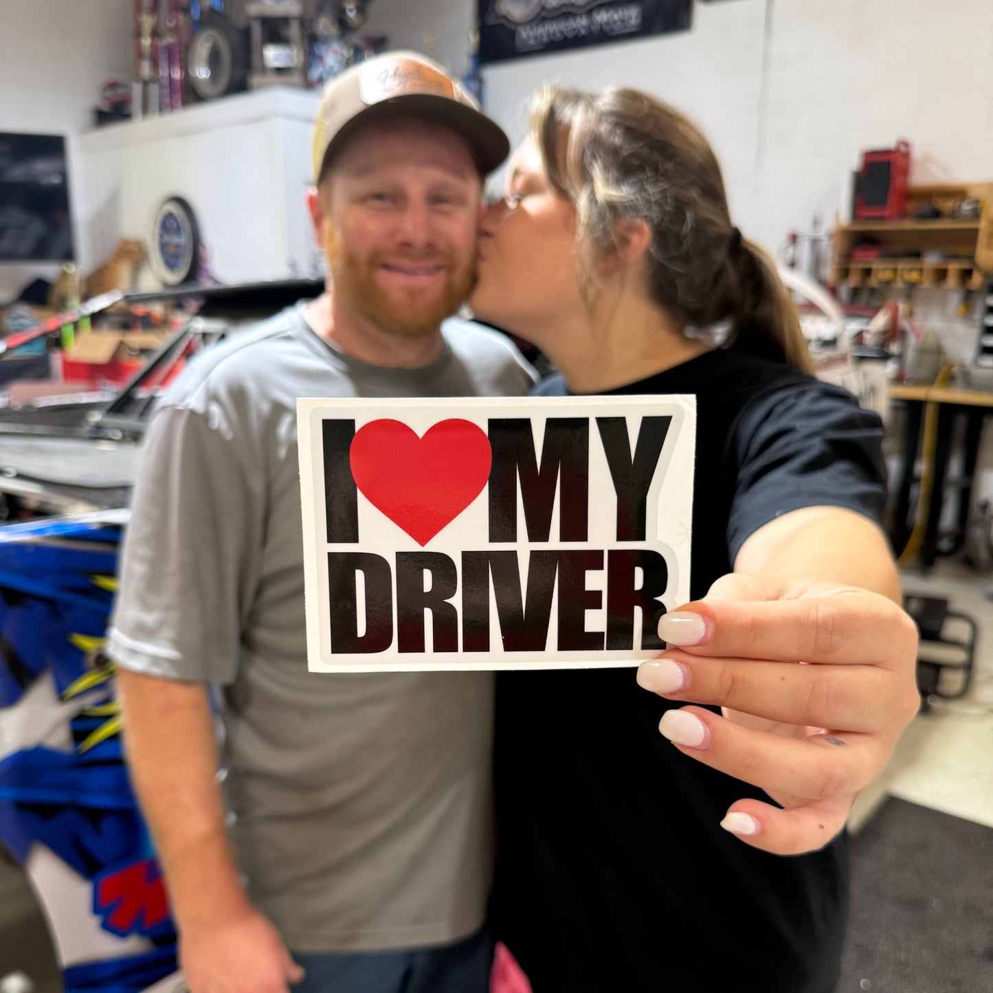 I (heart) My Driver Decal