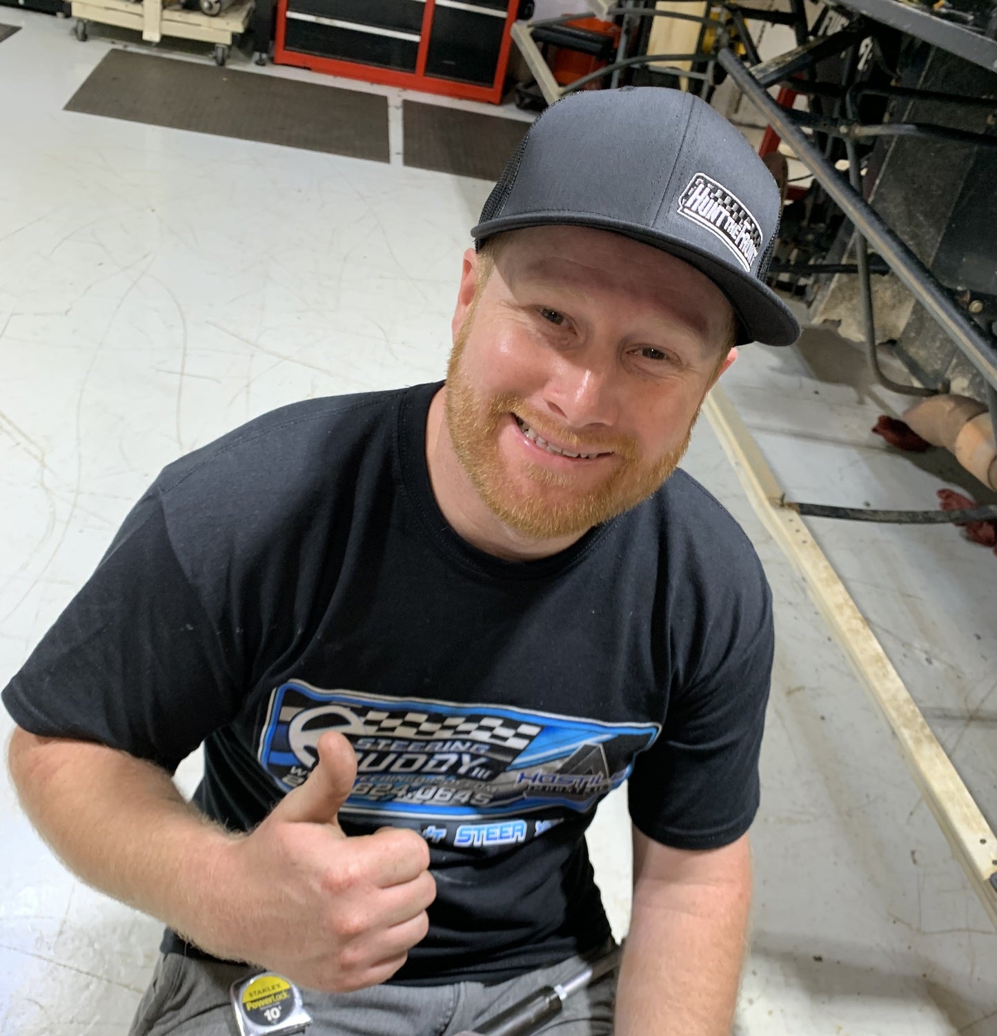 Original Logo Trucker Hat - Black/Black