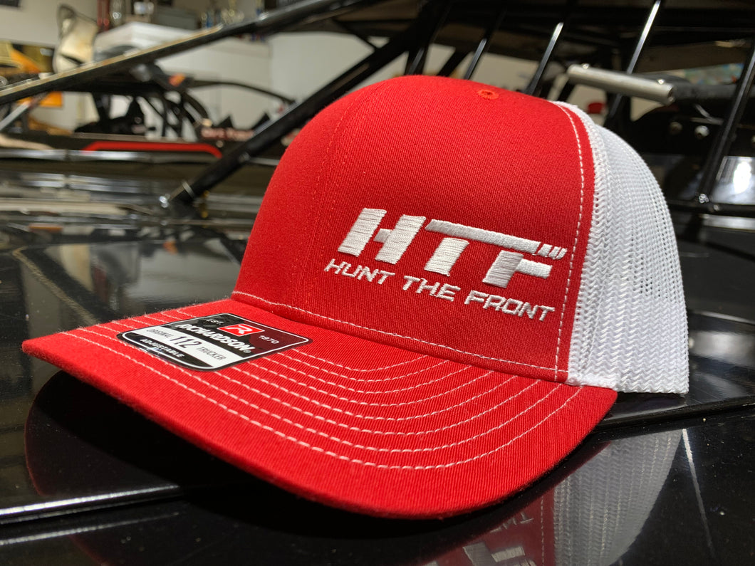HTF Trucker Hat - Blue/White - Red/White