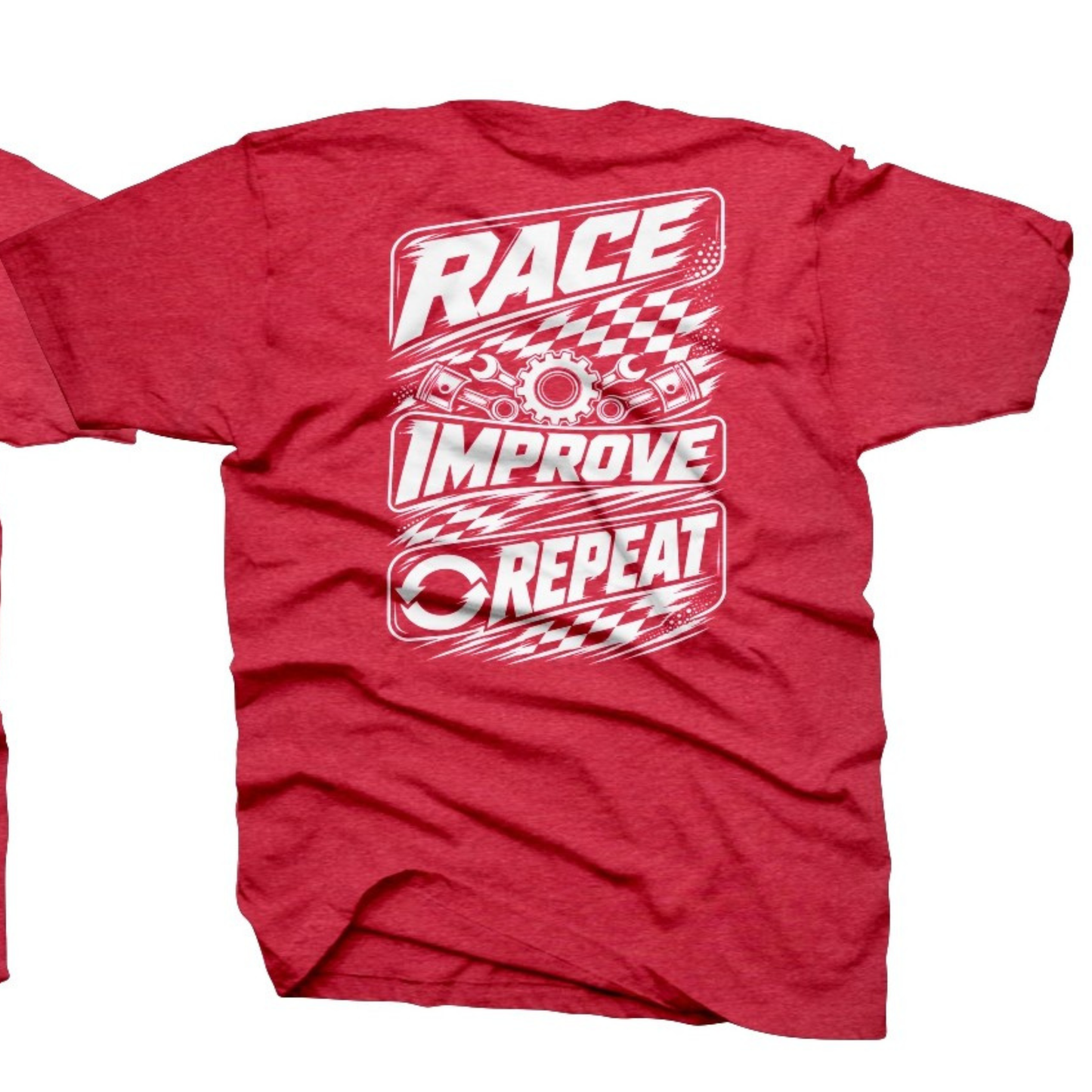 *Pre Order* Race. Improve. Repeat. Tee