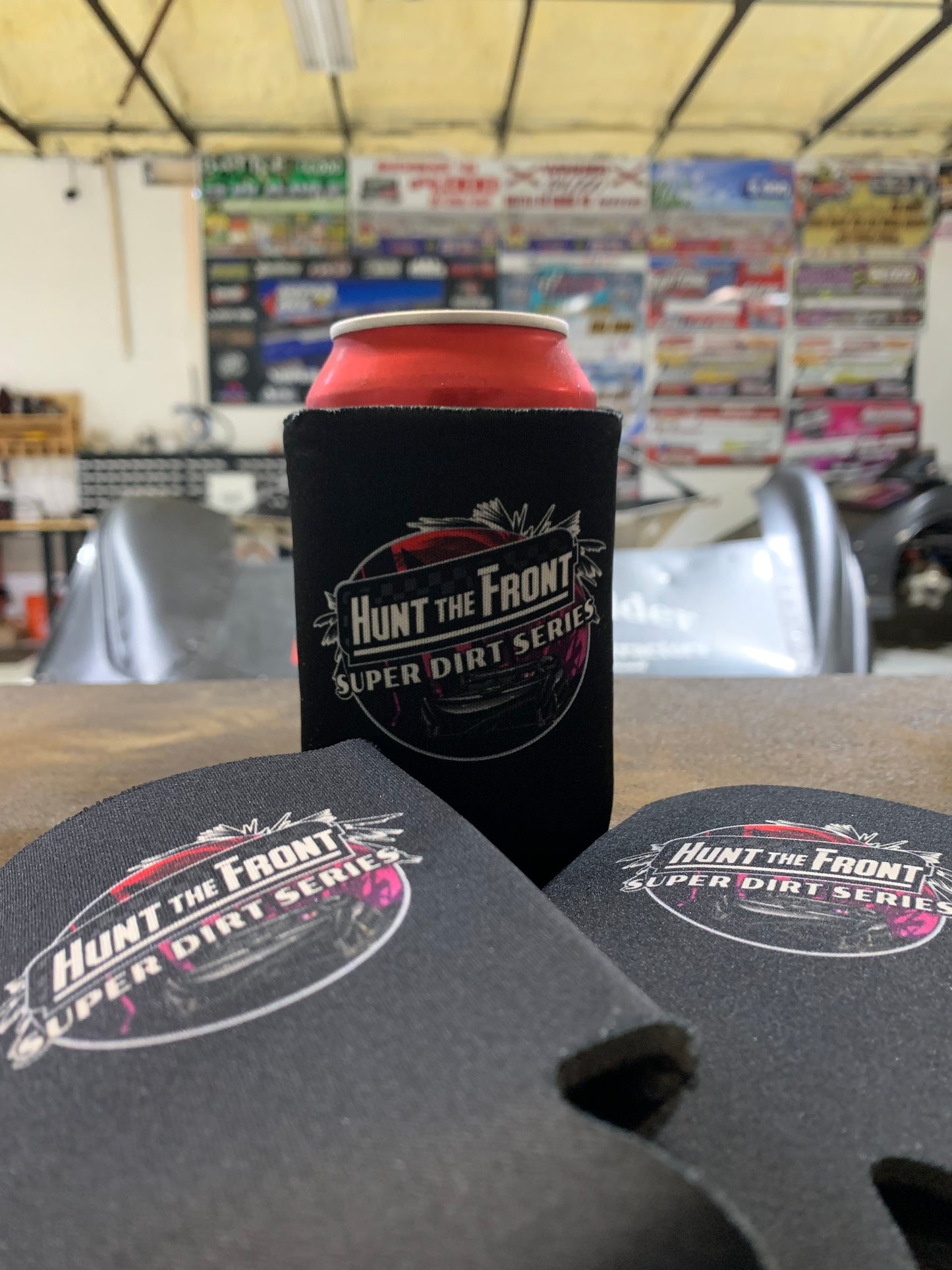 HTF Super Dirt Series Koozies