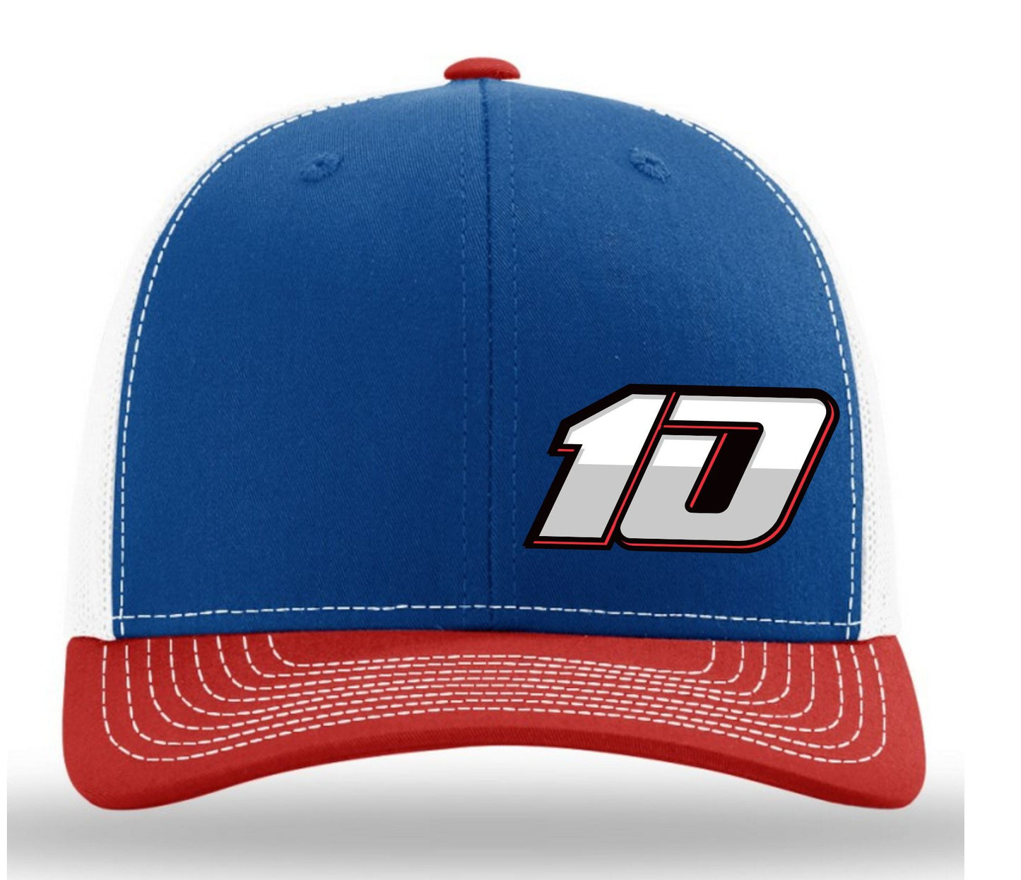 Red White & Blue #10 Trucker Hat