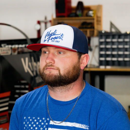 Red White & Blue Rope Hat