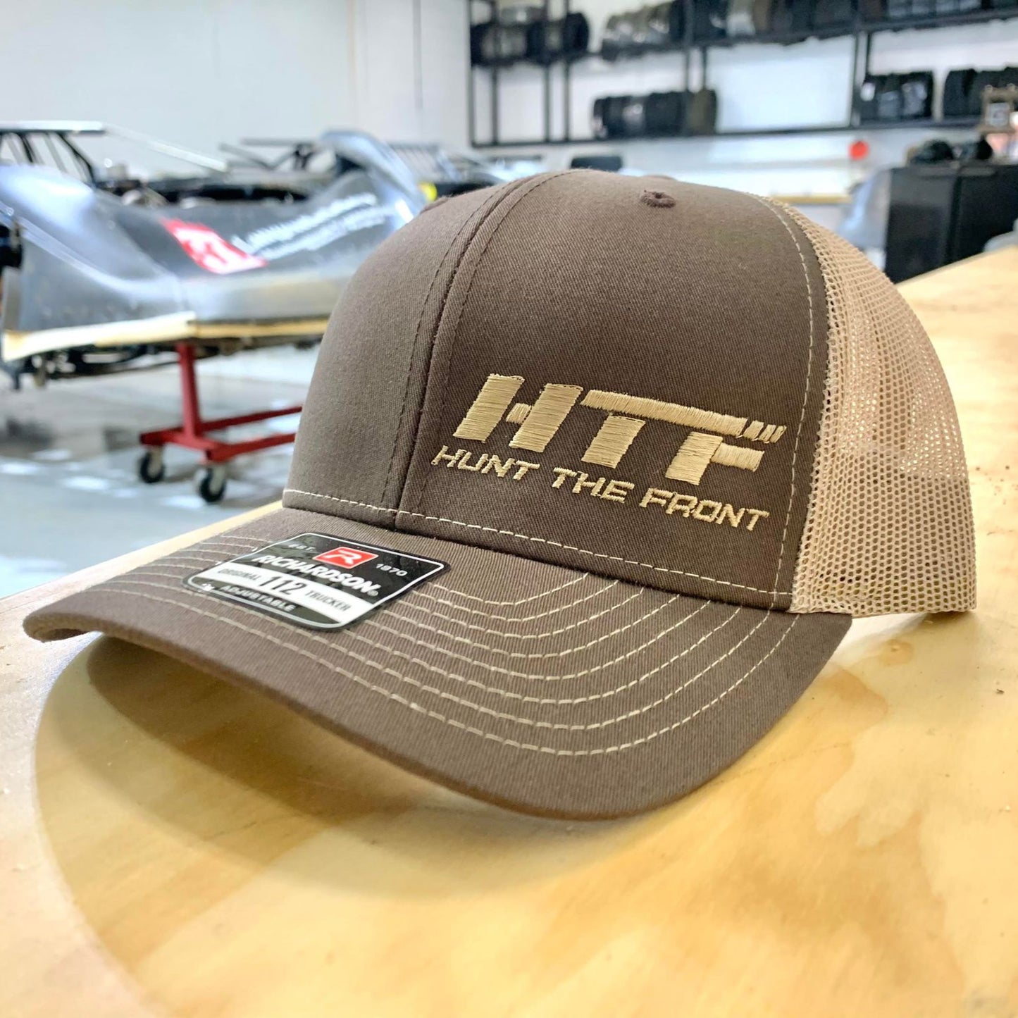 HTF Trucker Hats - Coffee Brown