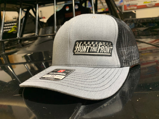 Original Logo Trucker Hat - Heather Gray Black Mesh