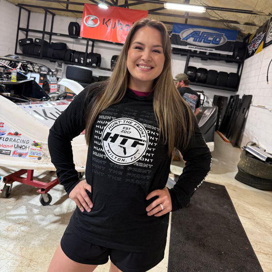 Circle Logo Hooded Long Sleeve T-shirt