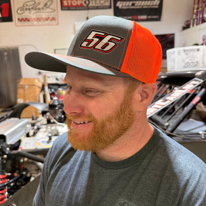 Charcoal #56 Trucker Hat