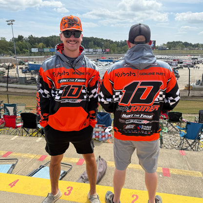 Orange Sublimated Hoodie
