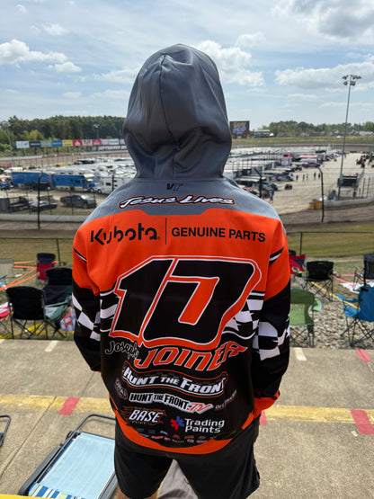 Orange Sublimated Hoodie