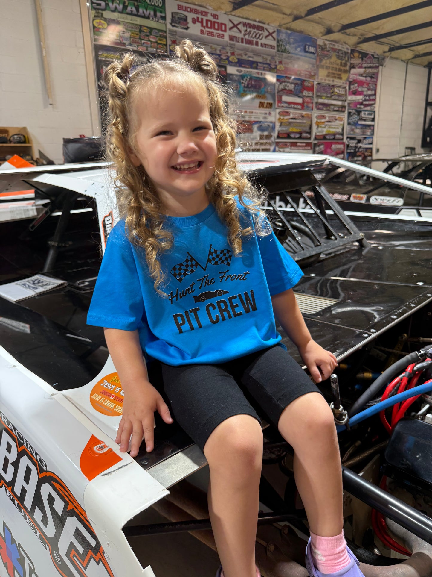 Hunt The Front Pit Crew Youth Shirt