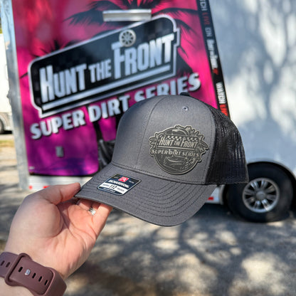HTF Super Dirt Series Leather Patch Hat