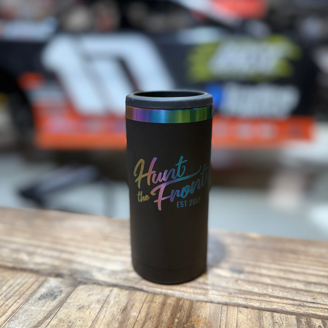 Hunt The Front 12oz Slimcan Koozie
