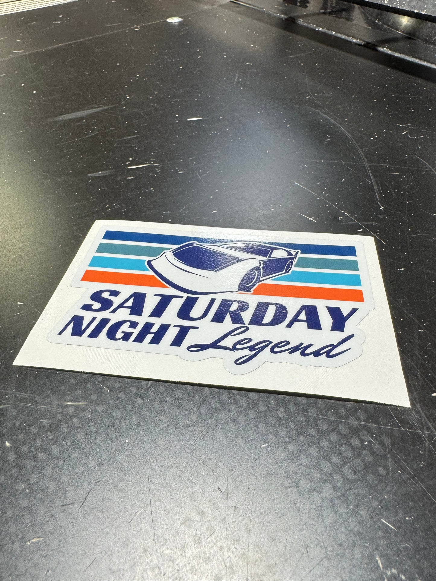 Saturday Night Legend with Late Model Decal