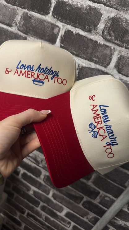 Loves Hot Dogs & America Too
