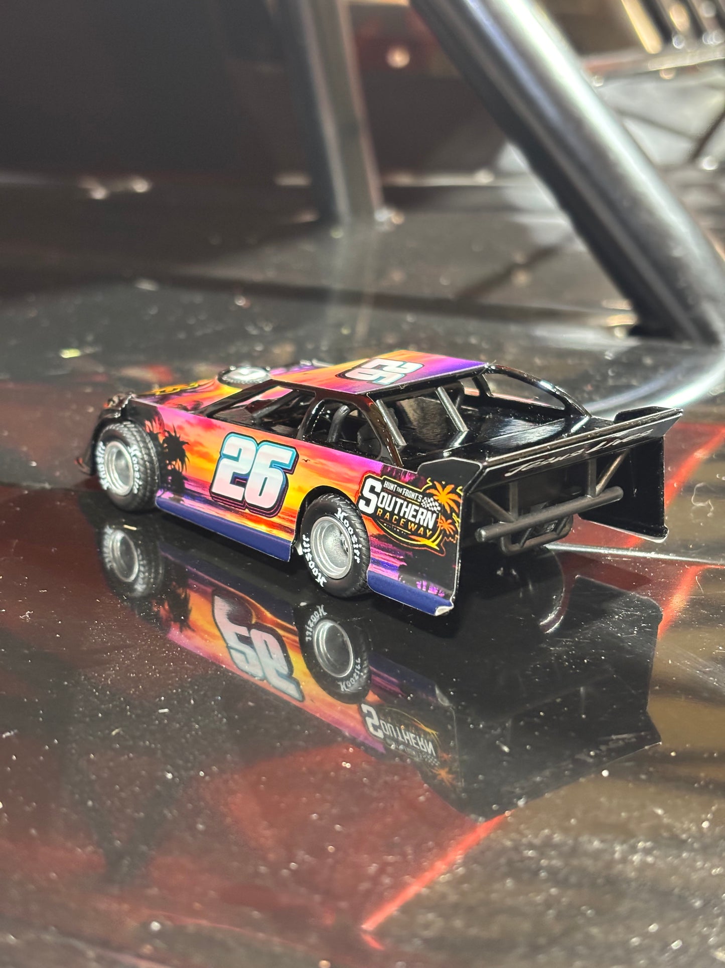 2026 Hunt The Front's Southern Raceway Pull back Diecast (1:32 Scale)