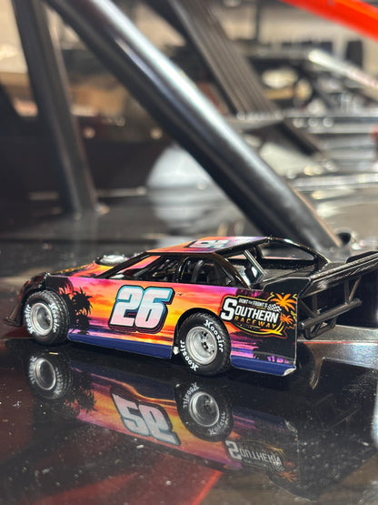 2026 Hunt The Front's Southern Raceway Pull back Diecast (1:32 Scale)