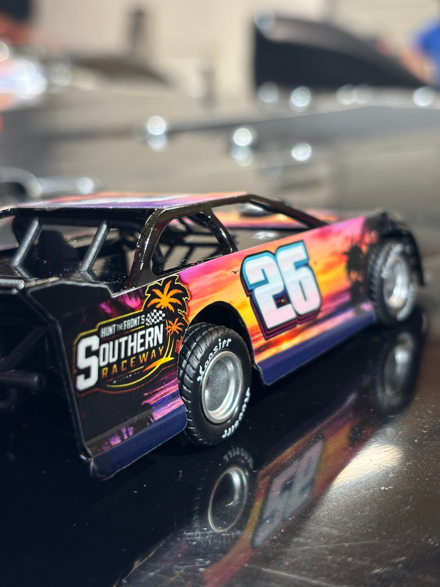 2026 Hunt The Front's Southern Raceway Pull back Diecast (1:32 Scale)