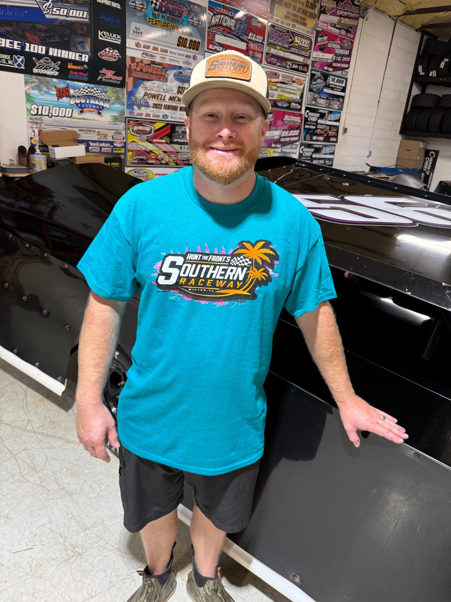 Antique Jade Modified Southern Raceway T-Shirt