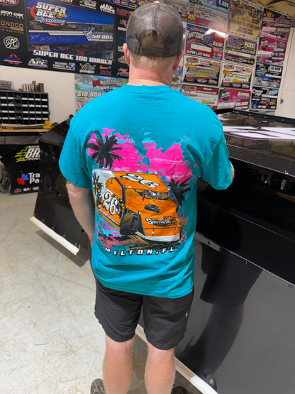 Antique Jade Modified Southern Raceway T-Shirt