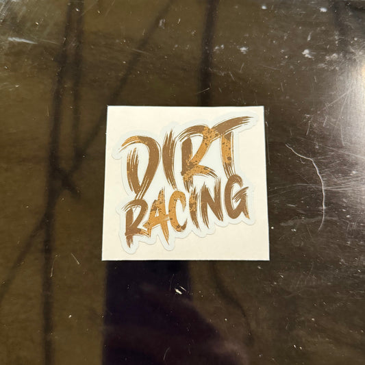 Dirt Racing Decal