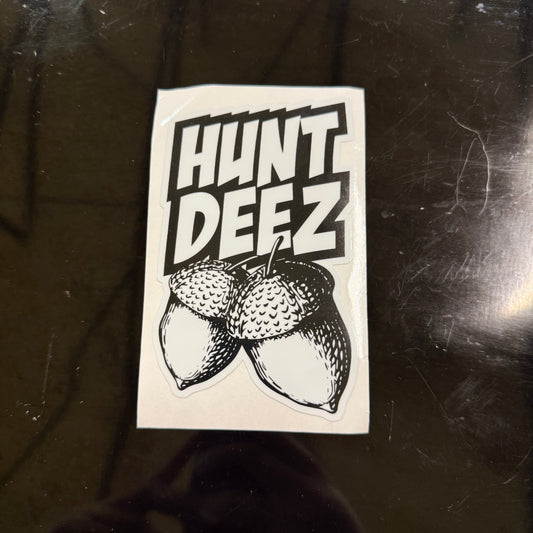 Hunt Deez (acorns) Decal