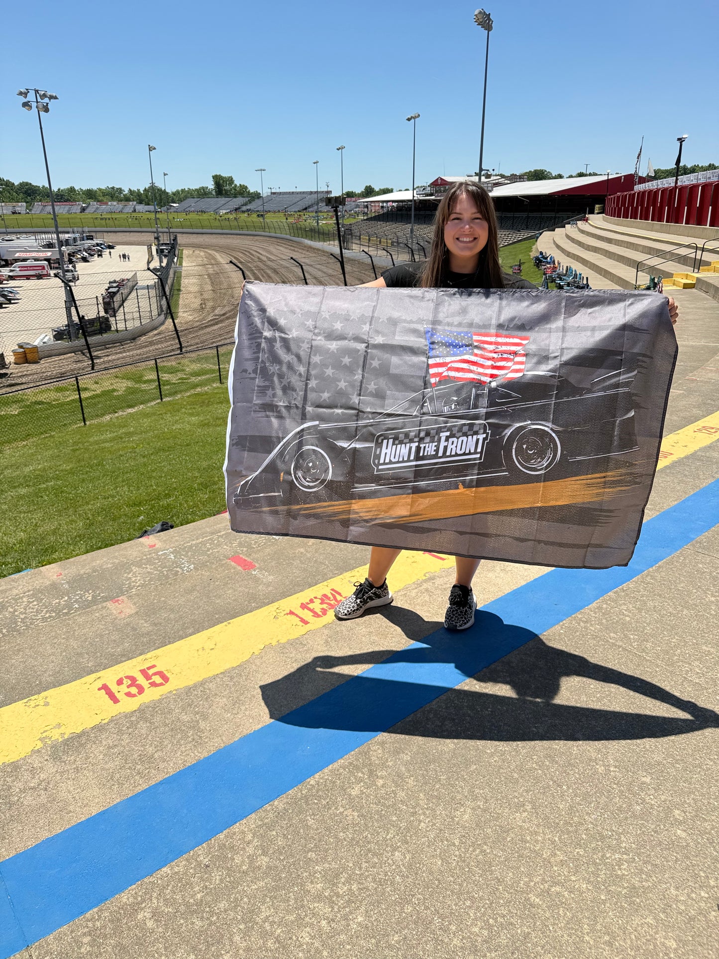 Late Model Silhouette 3'x5' Flag