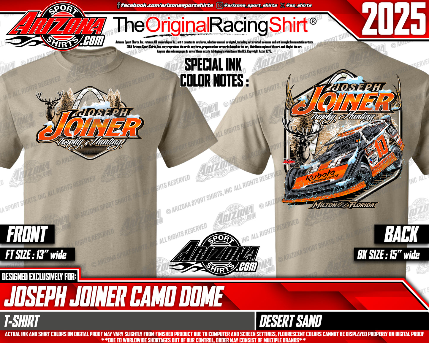 2025 Trophy Hunting Dome T-Shirt