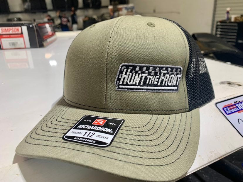 Original Logo Trucker Hat - Loden Green – Hunt the Front