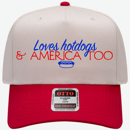 Loves Hot Dogs & America Too