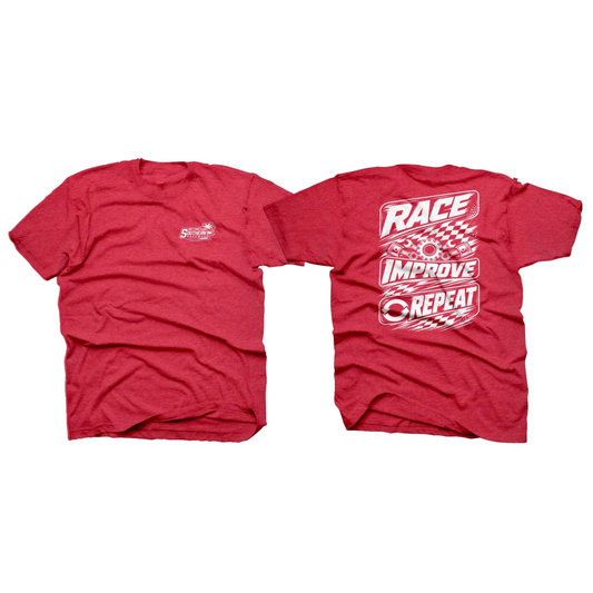 *Pre Order* Race. Improve. Repeat. Tee