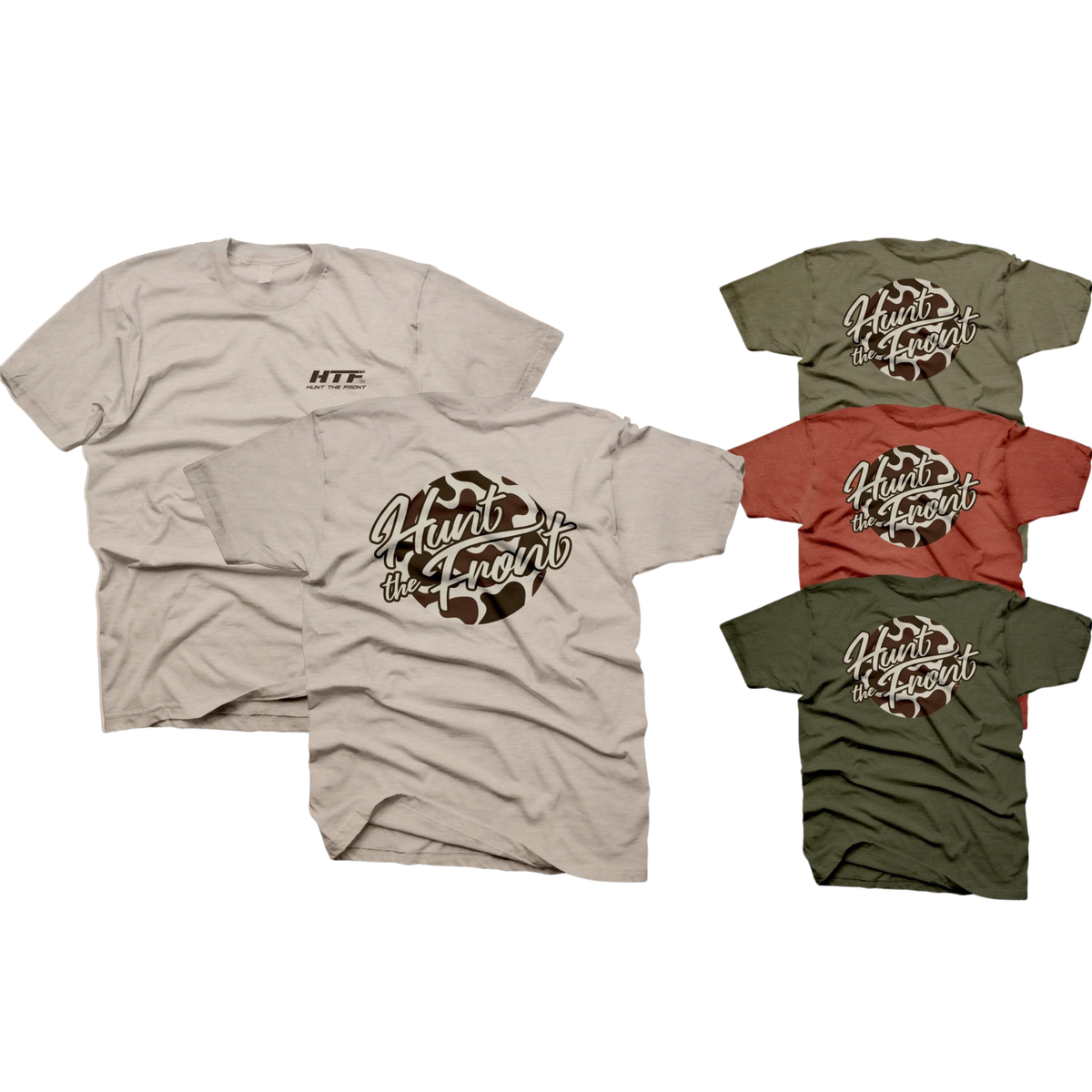 Duck Camo Circle Logo Shirt