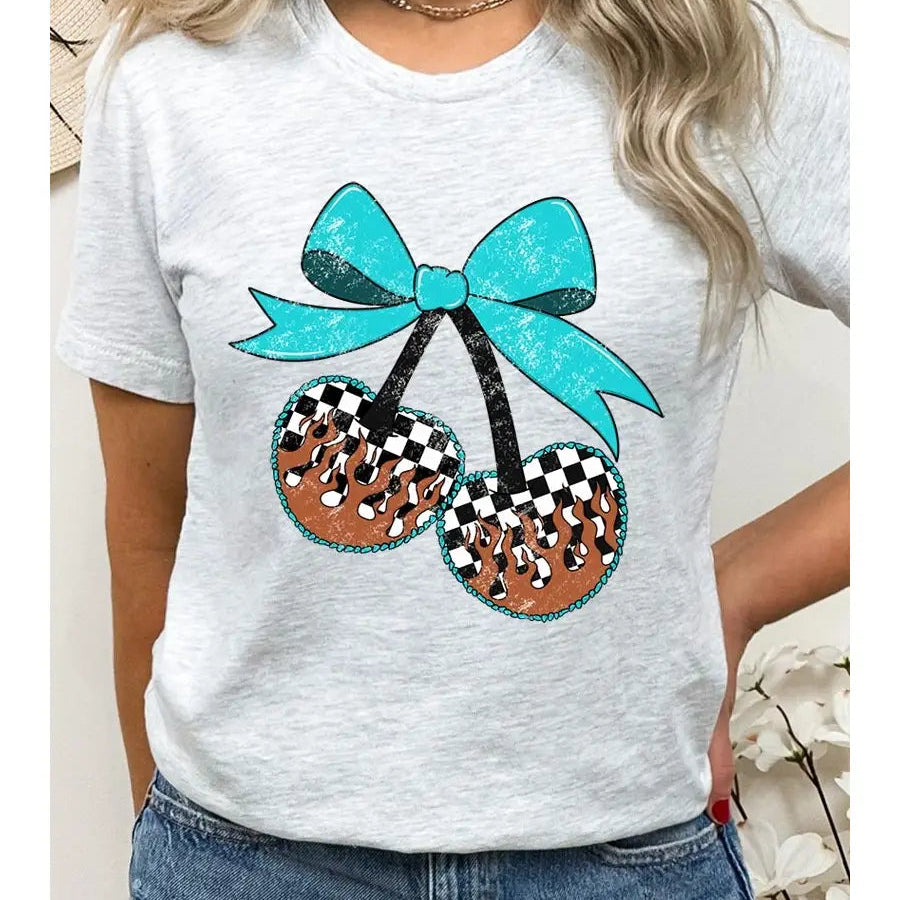Checkered Cherry Shirt